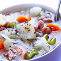 Ham & Cabbage Soup